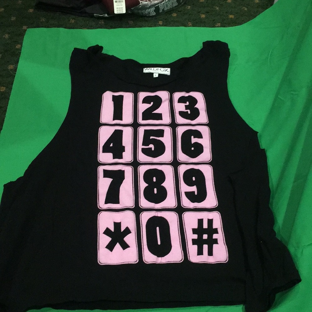 Wildfox black t shirt
